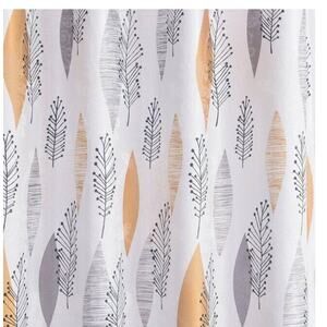 Daziran 2 Panels Set Floral Room Darkening Grommet Top Curtain Lined Pillow Cvrs